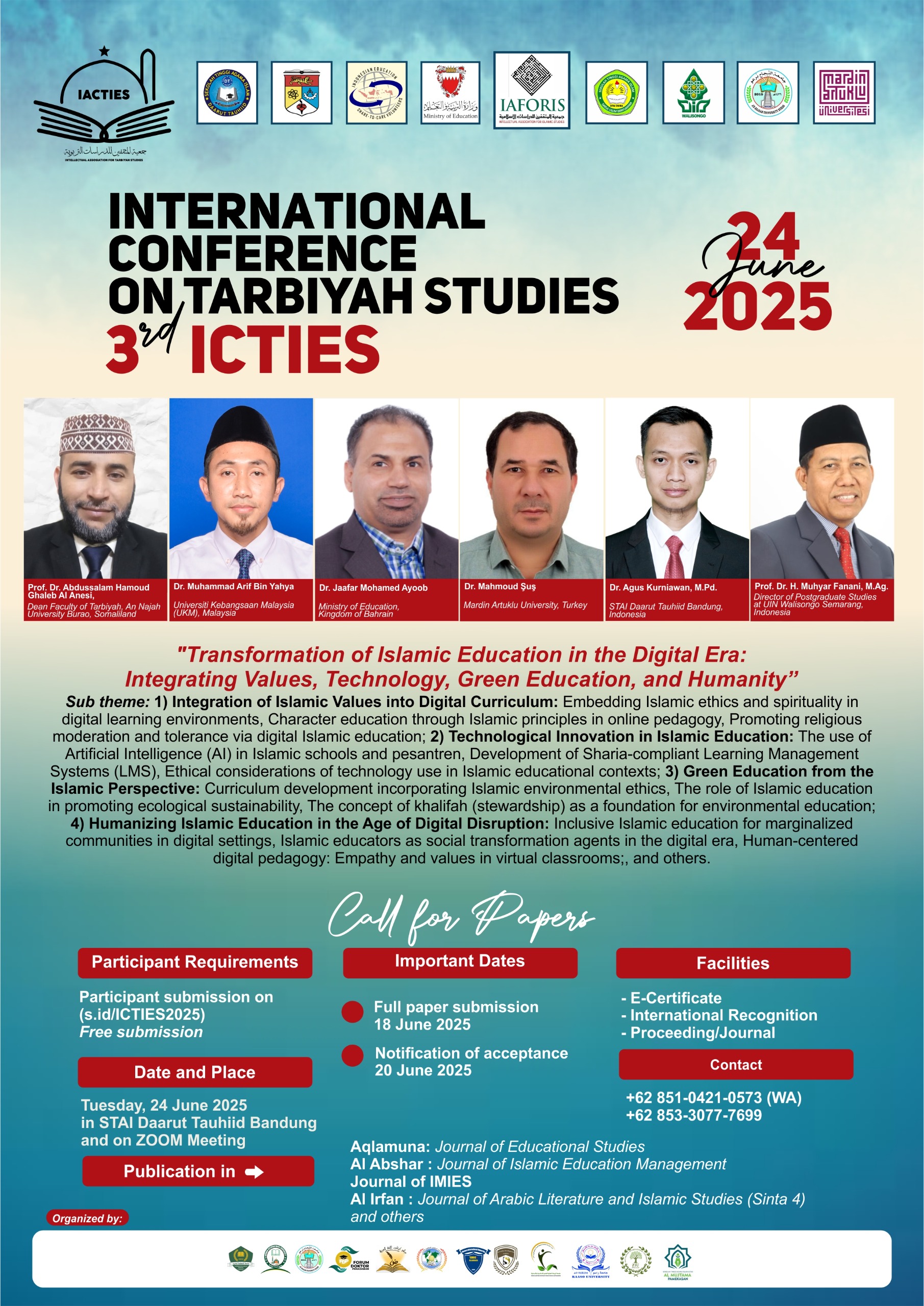 INTELLECTUAL ASSOSIATION FOR ISLAMIC STUDIES (IAFORIS) PRESENT